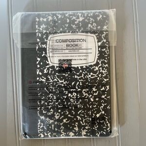 Fintie Ipad Slim Shell Composition Case Cover For Generation 8/7/6/5 Black New